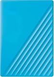 ポータブルHDD 4TB USB3.0 ブルー My Passport 暗号化 パスワード保護 外付けハードディスク