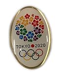東京 2020 オリンピック 招致 ピンバッジ 桜のリース デザイン