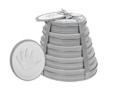 Child to Cherish Handprint Tower of Time Oval, Grey by Child to Cherish [並行輸入品]