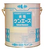 日本ペイント 水性ケンエース 白 4kg (詰替え品)
