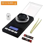 最新版 携帯タイプはかり ポケットデジタルスケール(秤)　0.001g-50g 精密天秤 業務用(プロ用)　デジタルスケール 電子天秤