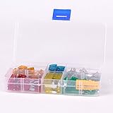 Iztoss 120pcs Mini Assortedセットキットブレードヒューズヒューズ車自動オートバイボートwith Puller