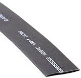 エスコ 熱収縮チューブ 黒 10mm×10m EA944BG-10