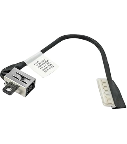 Amazon.co.jp: 修理交換用 DC電源ジャック充電ポートケーブル DELL