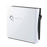 ポスト 郵便受け 郵便ポスト 大型配達物対応 カーブス ホワイト ダイヤル錠付き