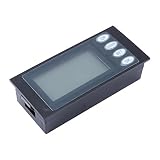 【ノーブランド 品】20A　デジタル　パワー　メータ　ワット　電圧計　電流計　LCD　バックライト付き