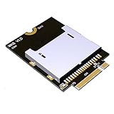 JMT メモリーカード M.2 B-Key to SD4.0 コンバーターボード UHS-II USB 3.0 SSD NGFF 3042 コンバーター 4Gスロット