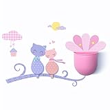 Goodia Children's Wash Gargle Suit With 2 X Coat Hooks and 1 X Storage box & Stick Wall Decal MegaPa