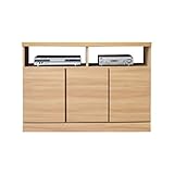 アルファタカバ 寝室ダイニング子供部屋用2台目のテレビ台にピッタリ 90cm幅奥浅タイプ薄型テレビ台フィードナチュラルAタイプ