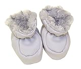 Trend Lab Baby Booties Swirl Velour and Matte Satin, Gray by Trend Lab [並行輸入品]