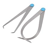 uxcell 15mm 内部外側キャリパー ハードウェアツール 　2本入り