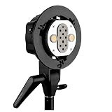 Godox AD200 AD-B2 Bowens マウント付 ストロボ ダブルチューブライトヘッドブラケット AD200PRO AD200PRO II AD200 デュアルパワー フラッシュ ポータブルフラッシュ 用 [並行輸入品]
