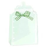 Amscan Assorted Pastel Colors Bottle Box Baby Shower Party Favor Kit (24 Count) 6.8 x 4.6 Green [並行輸