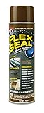 Flex SealスプレーRubberシーラントコーティング, 283グラム、ブラウン