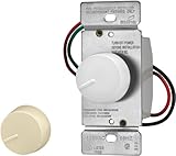 クーパー配線デバイス600-watt 120-volt Lighted白熱灯/ハロゲンロータリーディマープリセット N/A RI306P-VW-K2 1