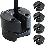 [クイックキャンプ] テント タープ用 マルチウエイト 6kg/10kg 各種セット ブラック QC-MW6/QC-MW10