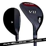 【左打ち用】FLIT BOX7 ユーティリティ フリットボックスセブン（標準シャフト：FD-60）単品 3U:18° 5U:22° 7U:26° 9U:30° 11U:34° 13U:38° 15U:42° ハイブリッド 価格は1本あたりのお値段です (標準シャフト：FD-60, 13U（38°）, Rフレックス, 左利き)