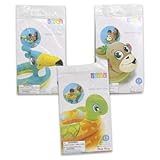 1ピースの25 " x 24 " DEFLATED INTEX ANIMAL SPLIT SWIMリング