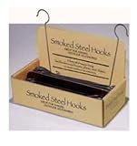 Red Carpet Studios 30004 48 Piece Display-15 Inch Smoked Steel Hooks