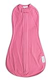 Woombie Original Peanut Shaped Zipper Baby Swaddle (Big Baby (14-19 lbs), New Bubblegum) by KB Desig