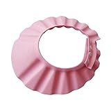 OUNONA シャンプーハット 調節可能 ベビー用（ピンク）