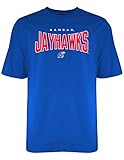 NCAA Kansas JayhawksメンズEverlasting Tee、M、ロイヤルブルー