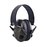 owill Tac 6s anti-noiseタクティカルヘッドセットスポーツハンティングハイキングEarmuffソフトパッド入り耳Causionヘッドホン One Size マルチカラー OWJA0
