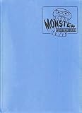 Monster Binder - 9 Pocket Trading Card Album - Matte Sky Blue (Anti-theft Pockets Hold 360+ Yugioh, Pokemon, Magic the