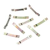 push-in Sawtooth Hangers byクラフターのtoolbo ( TM ) – Nailless – シルバー – 1 10ピースパック