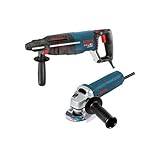 Bosch 11255VSR-1G Bulldog Xtreme 7.5 Amp 1 SDS-Plus Rotary Hammer and 4-1/2 Angle Grinder Kit by Bos