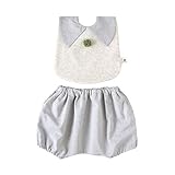 Hoppetta トムテ スタイ&ブルマセット グレー 5568