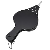 アンティークLargeブラック17.7 " x7.7 " Hardwood MDF送風機暖炉木製Coal Smoker Firesベローズ