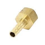 ホース口ストレートクイックコネクタ真鍮のトーンを6ミリメートルする1/4 BSP女性