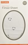 ストッケ スリーピー フィットシーツ ミニベッド専用 モノクロームベアー