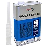 AZ(エーゼット) バイク用 4サイクル エンジンオイル MES-002 オフロード EG371 10W-40 1L 100%化学合成油 エステル配合 競技車両 2輪用