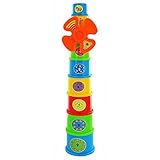 Funky Windmill Stacking Learning Cups - Suitable From 12 Months + by Funtime