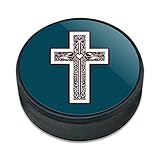 アイスホッケーパック心のキリスト教と交差する