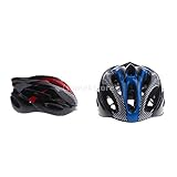 Fenteer 2本　サイクリング　ヘルメット　超軽量　自転車　ヘルメット　大人　頭保護　　衝撃吸収　