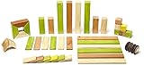 42 Piece Tegu Magnetic Wooden Block Set Jungle [並行輸入品]