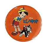 ディズニー ノスタルジカ 缶バッジ ピノキオ＆フィガロ APDS4363N