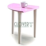 42 テーブル A-Plus ライト s2/1 (PK) クォーター テーブル ミニテーブル aaaa01770 ガーデニング台 コレクションテーブル (ピンク)　国産品