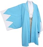 [Generies] 新選組 コスプレ 衣装（商品は羽織のみを含む） 隊服 だんだら 和装 沖田総司 土方歳三 時代劇 仮装 運動会 応援代 舞台 ハロウィン まとめ買い 歓迎 (女, XL)