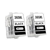 キヤノン用 BC-365 BC-366 互換 詰め替えインクカートリッジ ブラック顔料 BC-365XL(ブラック)×2 大容量 個包装 補充インク 対応機種:PIXUS TS3530