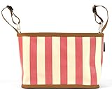Pouche(ポーチェ) ストローラーオーガナイザー 撥水 ブロックストライプ (ピンク)
