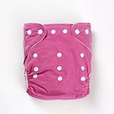 SUNNY BABY 薄型ワンサイズ布おむつカバー ダックピンク