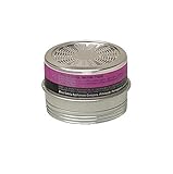 MSA 815178 Comfo Chemical and Combination Cartridge, Organic Vapor, P100 Filter Type (Pack of 6) by 