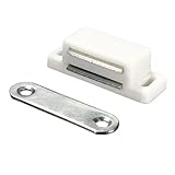 Water & Wood磁気食器棚キャビネットドアキャッチマグネットホルダーラッチホワイトライトDuty 2pcs