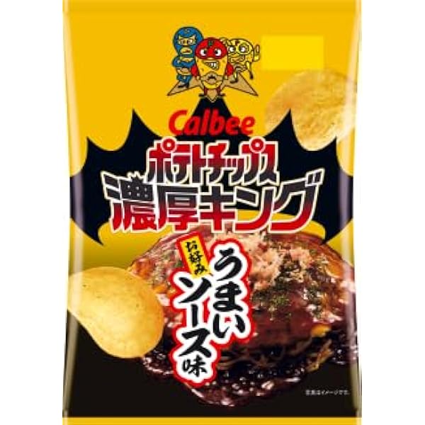 Amazon.co.jp: 【販路限定品】カルビー お好み焼きチップス 68g×12袋