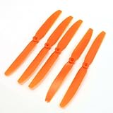 uxcell RC飛行機プロペラ　ロケートリング　2ブレード　電動RC航空機用　直径3mmシャフトモータ用　EP-8040　5個入り