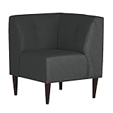 arne ダイニングチェア ソファー L字 カウチソファー コーナーソファー 日本製 完成品 LUNCH コーナー ダークブラウン脚 モダン グレー